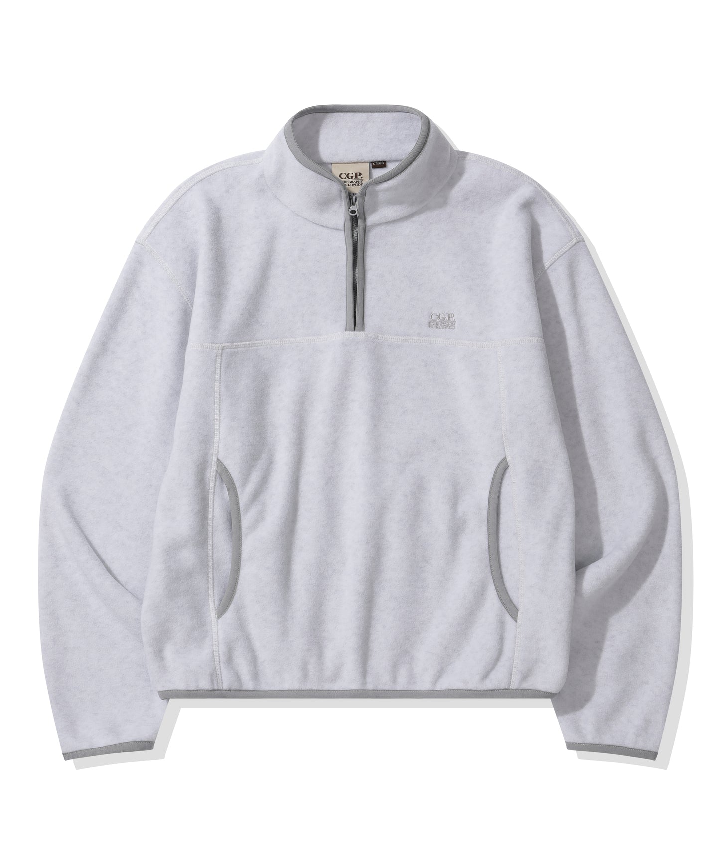 (Women) Polar fleece half zip-up man to man CBEWWTL071