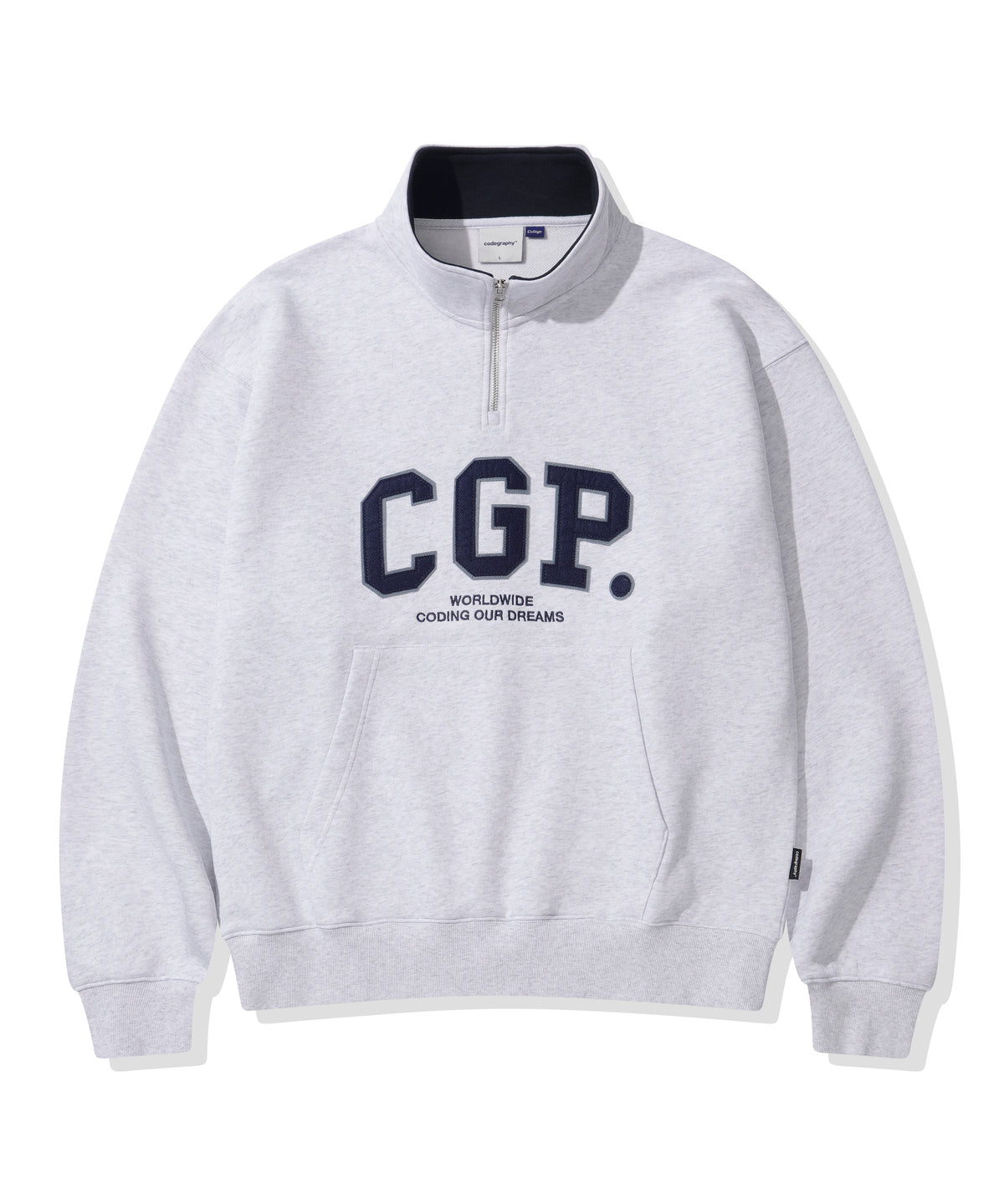 CGP Arch Logo Half Zip-up CBEWUTL330 – codegraphy