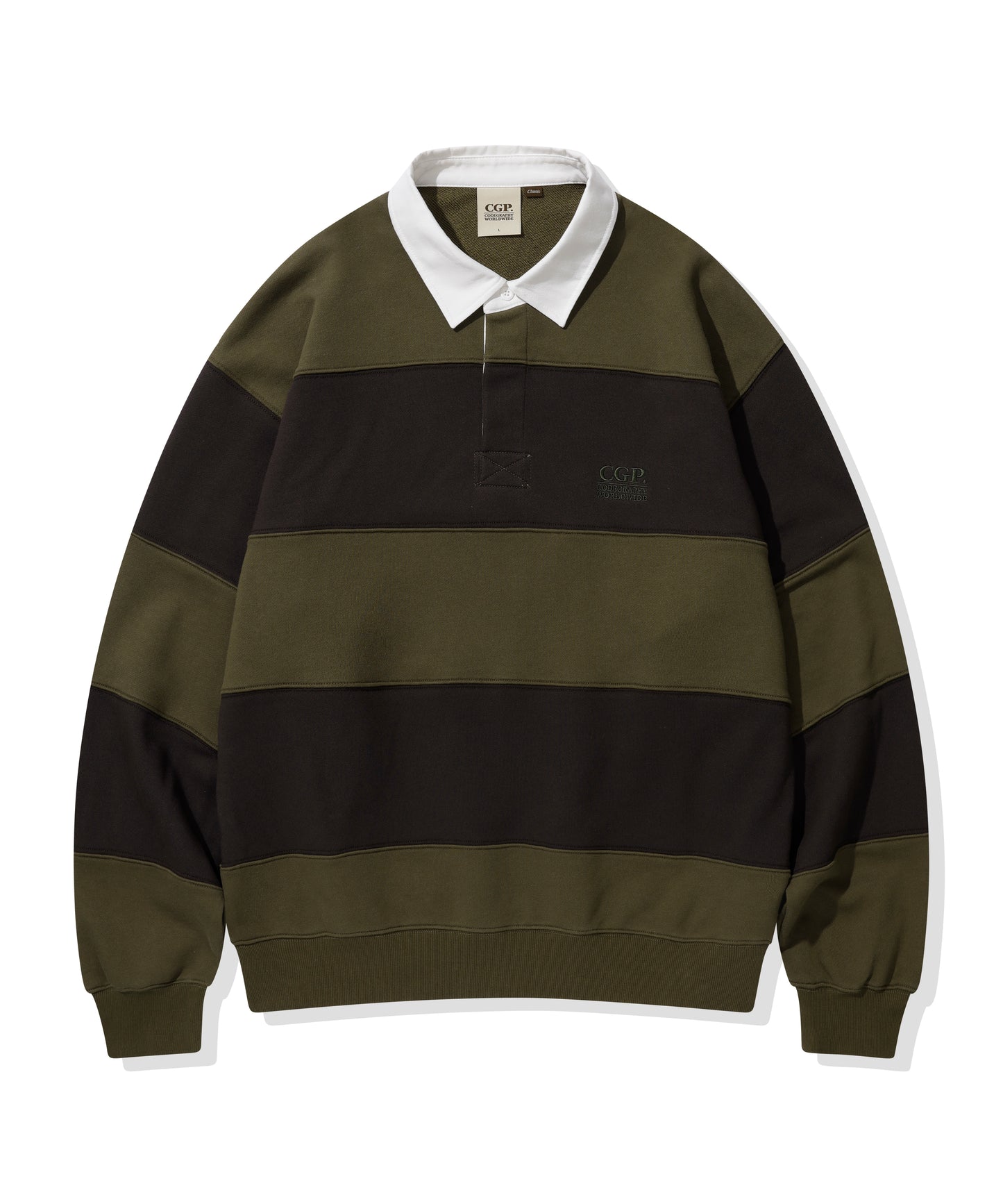 Striped Rugby Sweatshirt CBFSUTL011