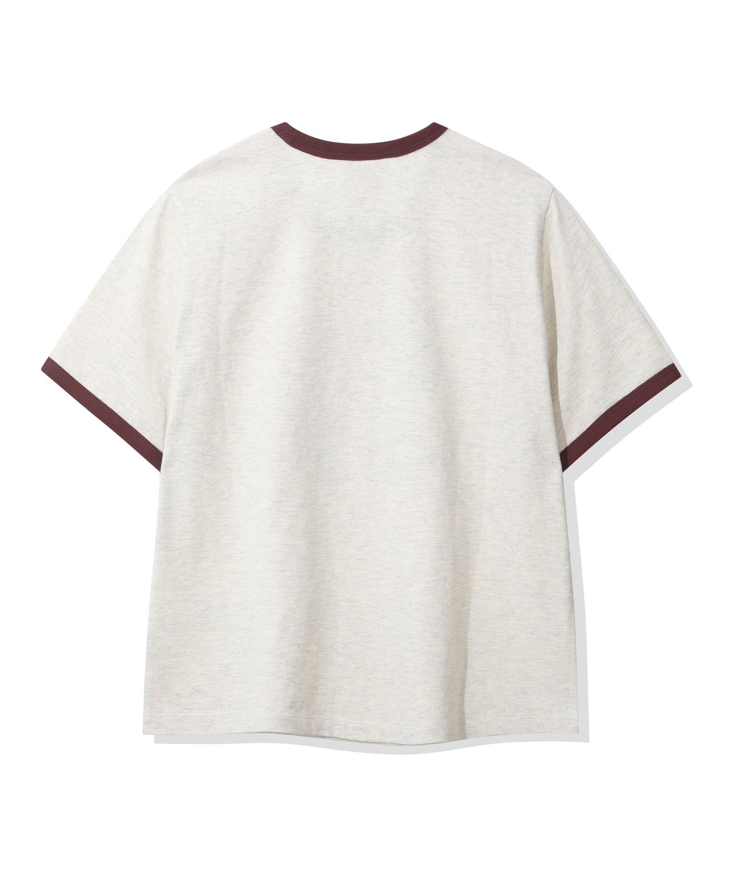 (Women's) CGP Check Tomato Ringer Short Sleeve T-Shirt CBFUWTS124