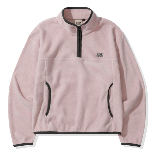 (Women) Polar fleece half zip-up man to man CBEWWTL071