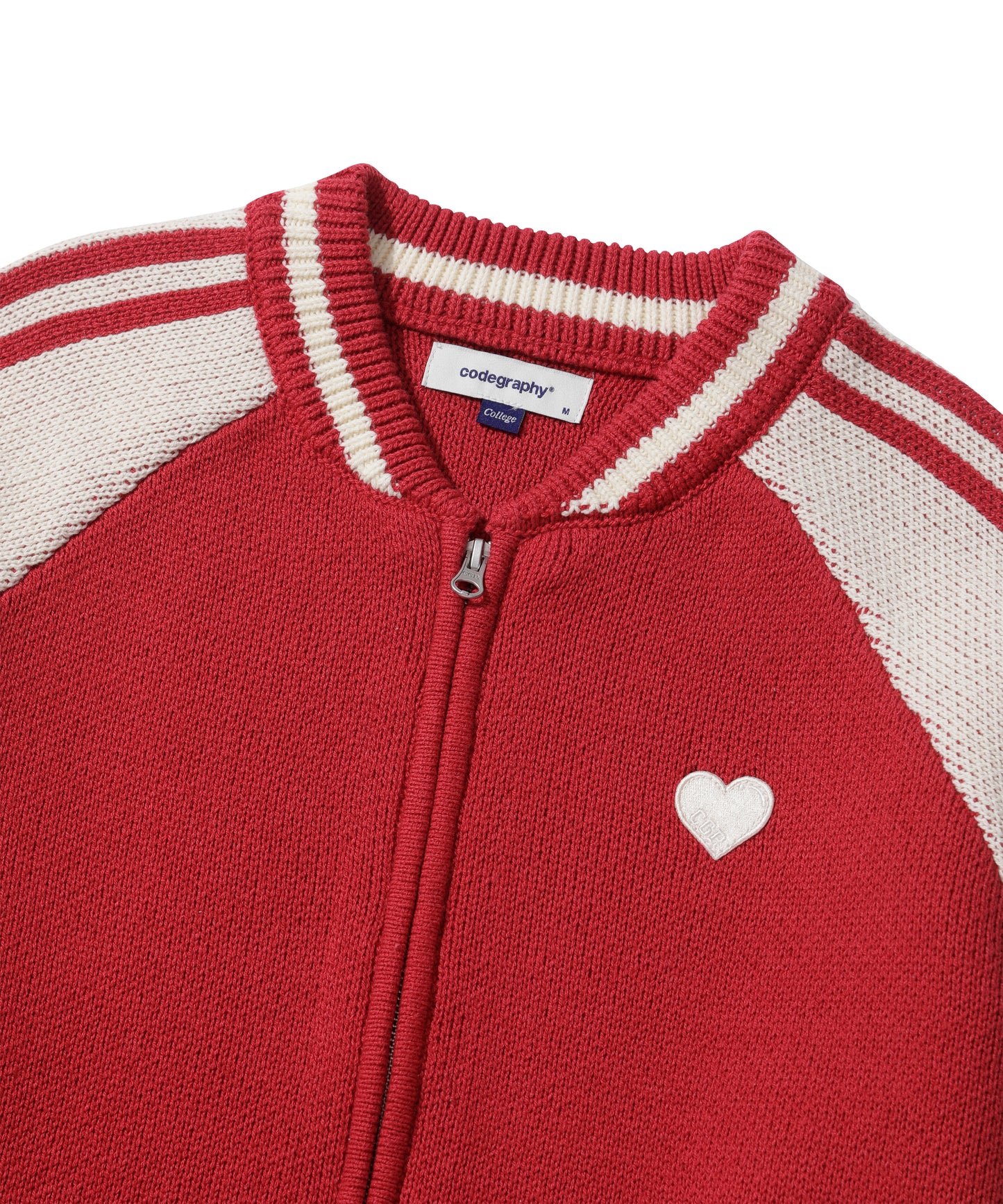 Raglan Knit Zip-up CBEWUKC340