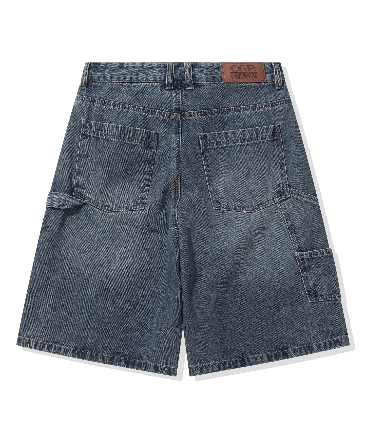 Bermuda Cargo Denim Shorts CBFUUDT002