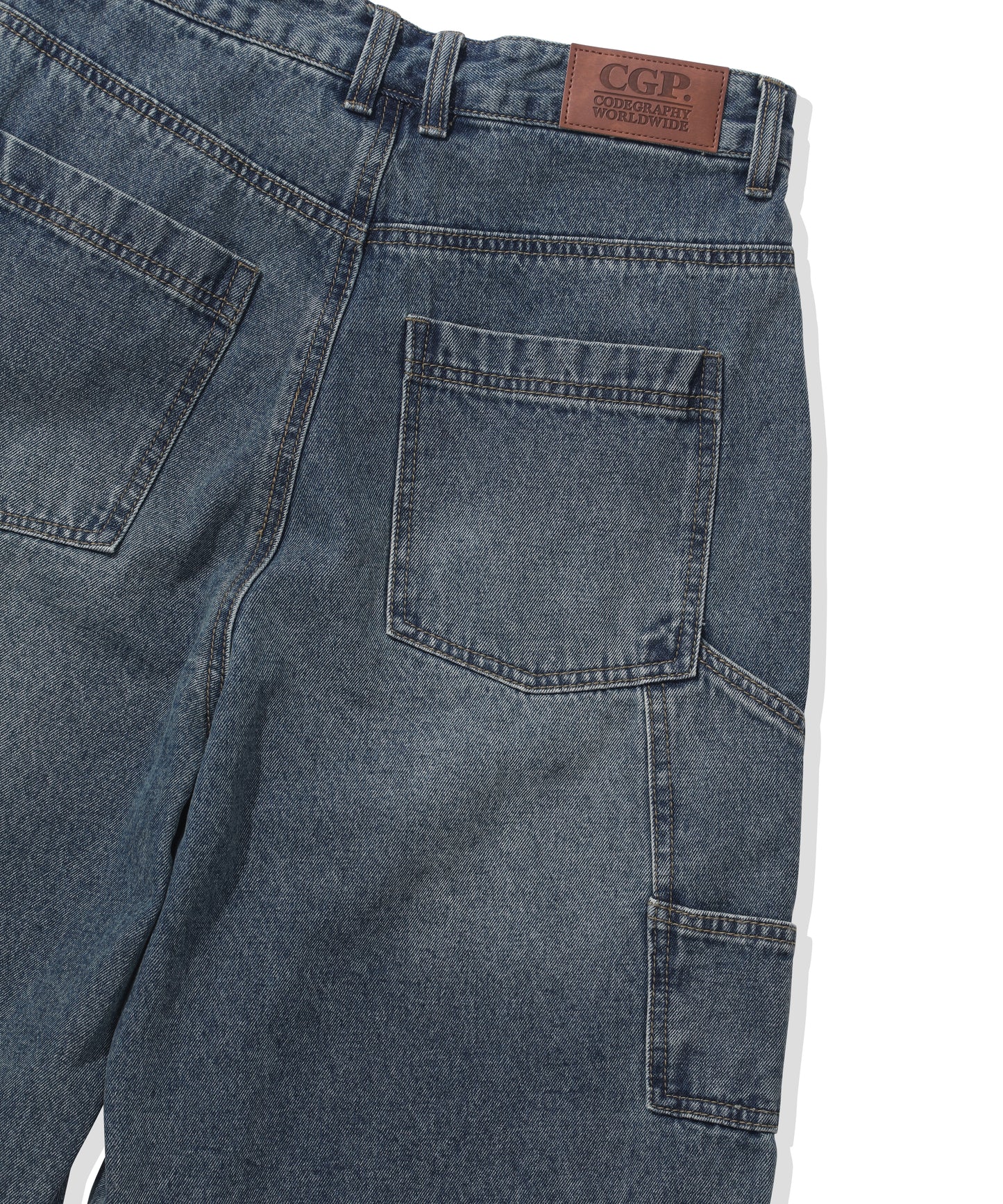 Bermuda Cargo Denim Shorts CBFUUDT002