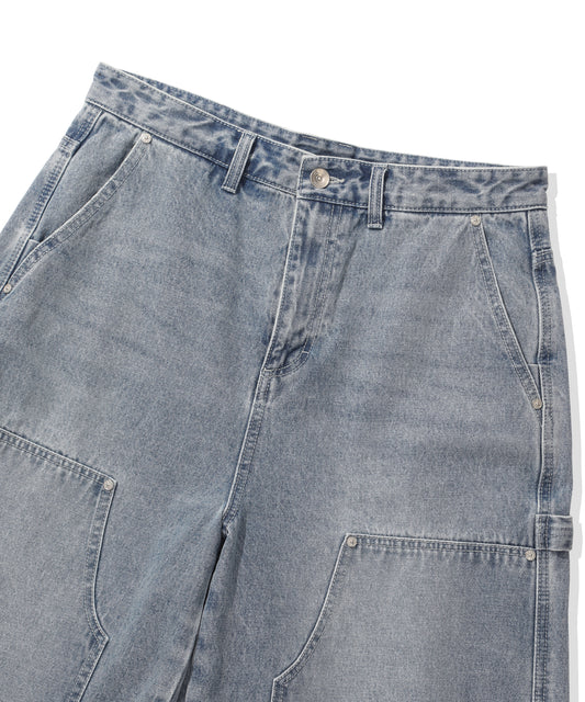Bermuda Cargo Denim Shorts CBFUUDT002