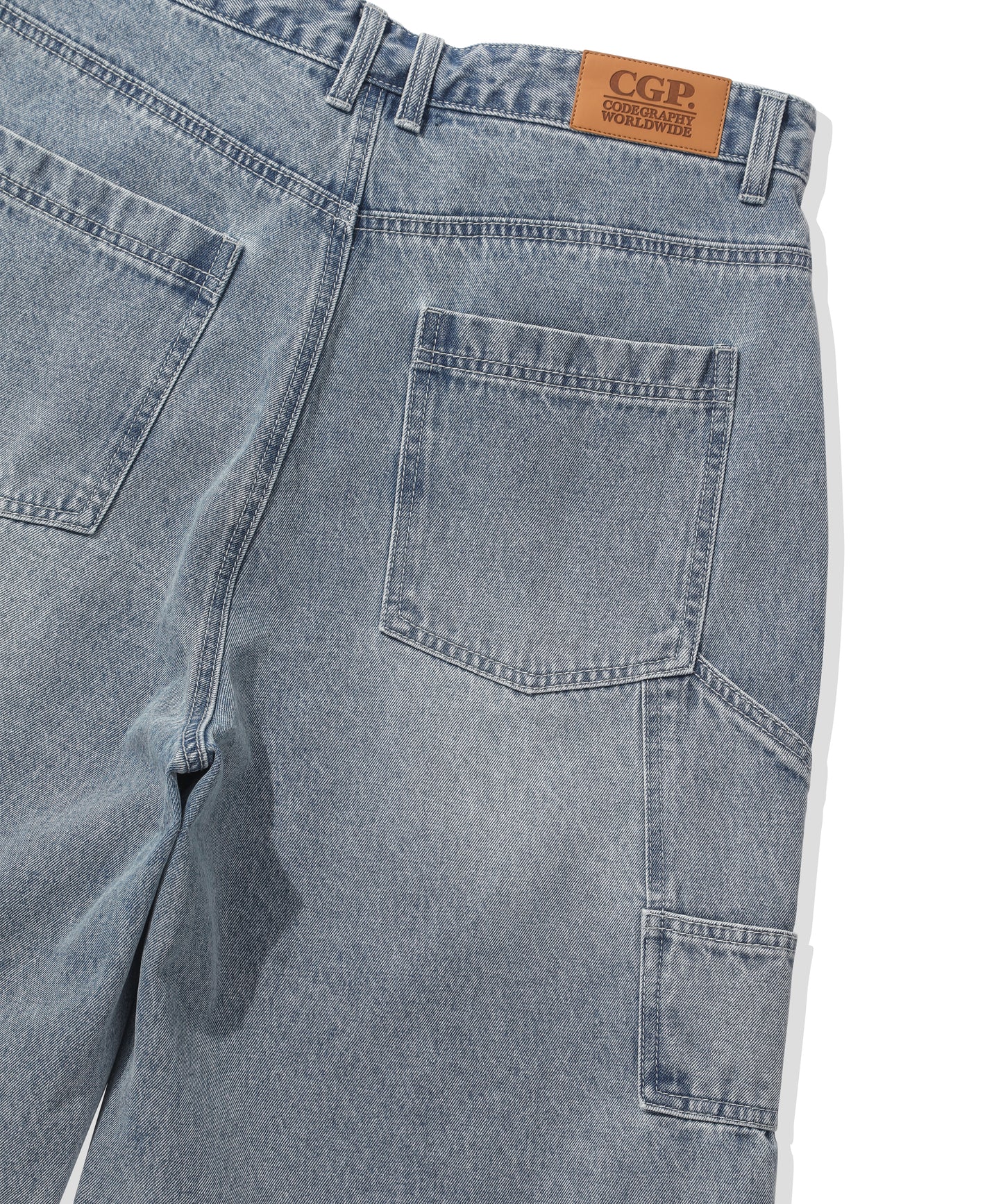 Bermuda Cargo Denim Shorts CBFUUDT002