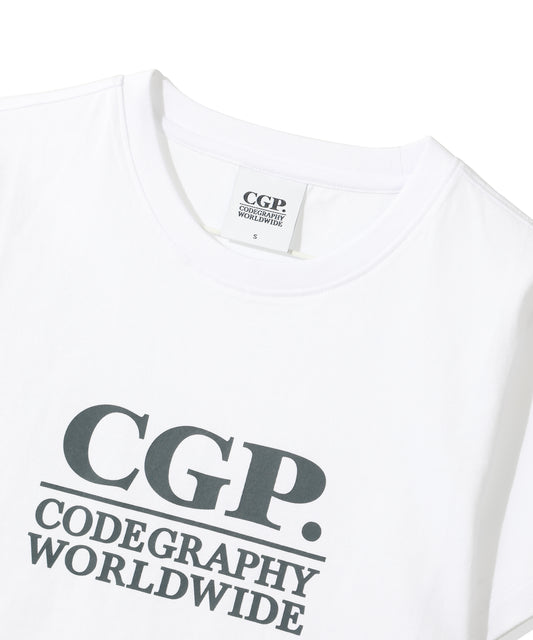 (Women's) Square Logo Short Sleeve T-shirt CBFUWTS004