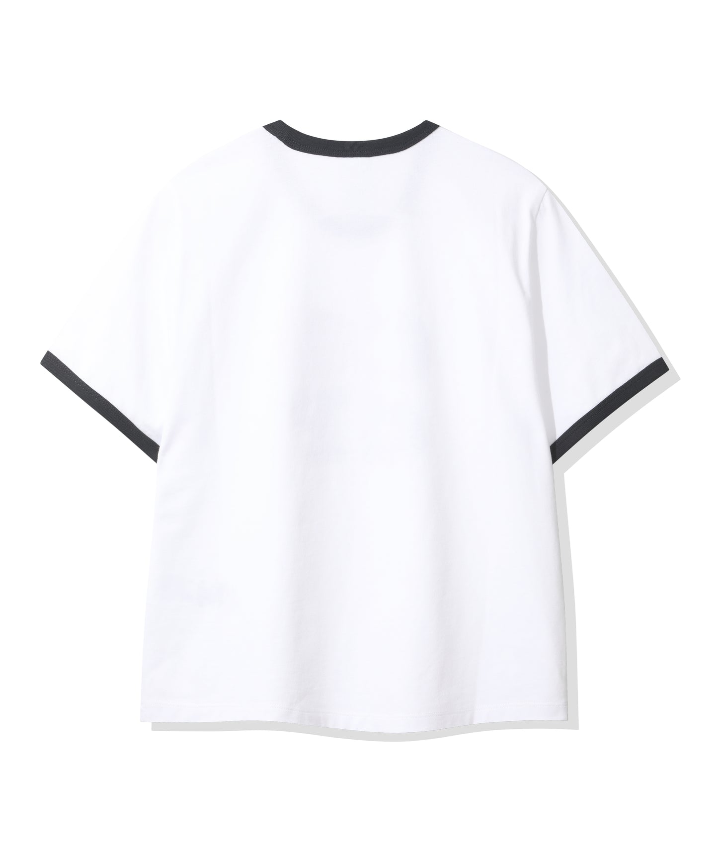 (Women's) CGP Check Tomato Ringer Short Sleeve T-Shirt CBFUWTS124