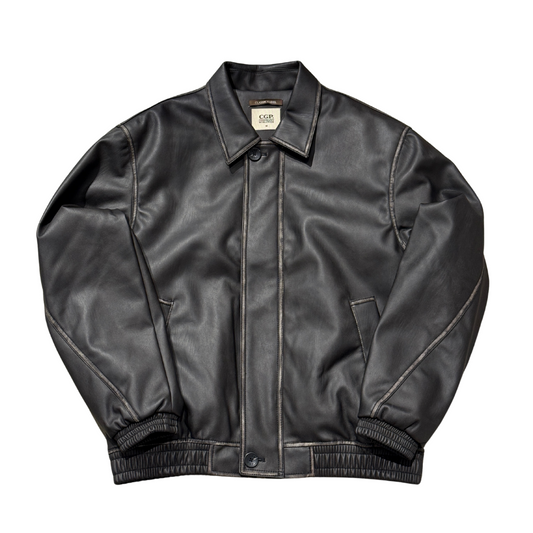Suede blouson (fake leather) CBEFUJK011-2