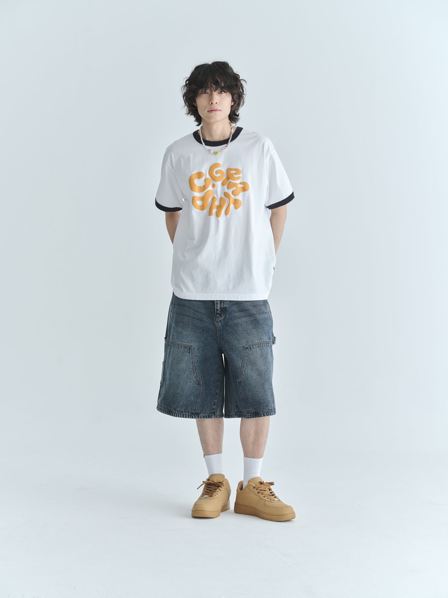 Round C.GRAPHY Ringer Short Sleeve T-shirt CBFUUTS026