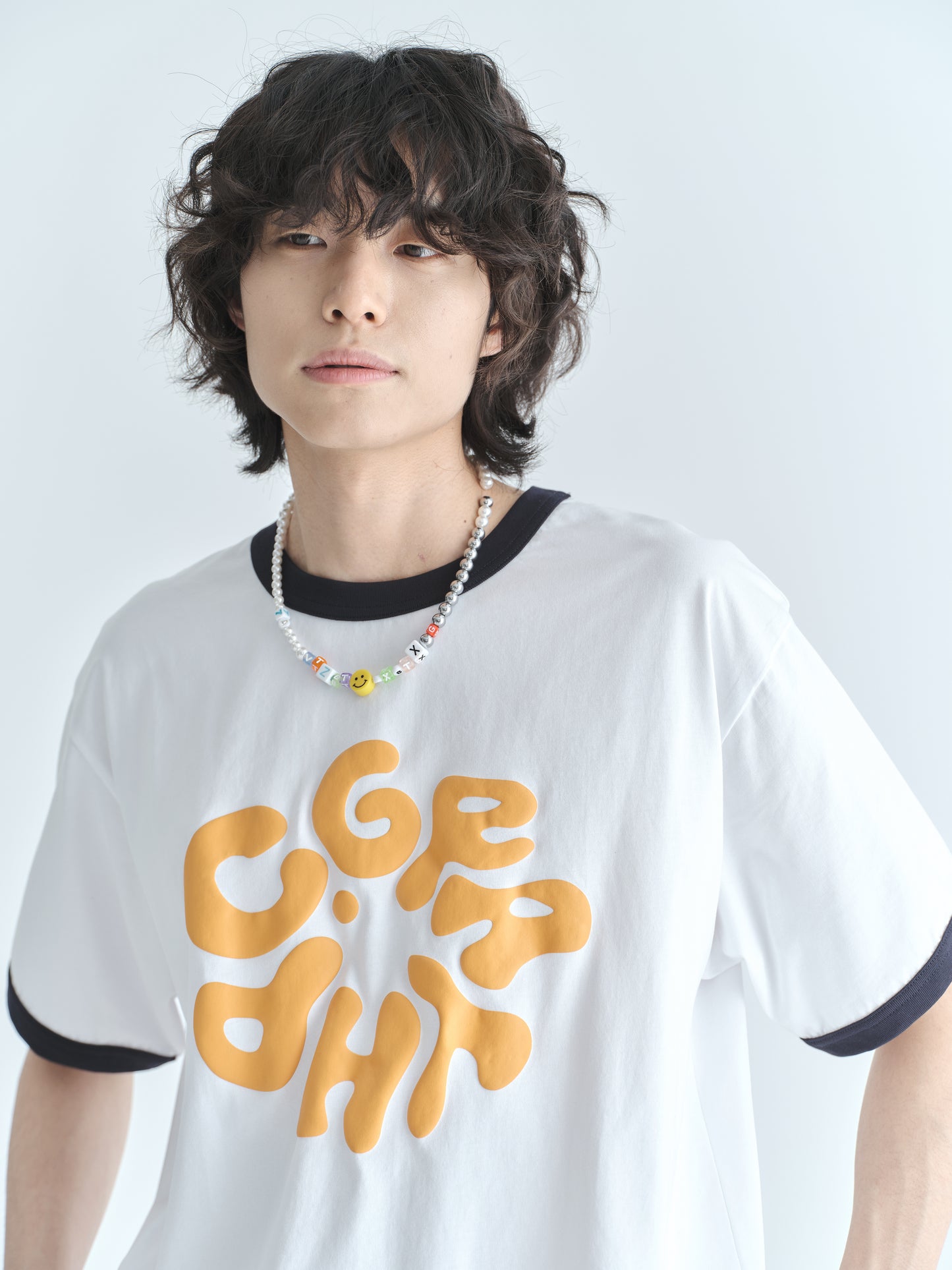 Round C.GRAPHY Ringer Short Sleeve T-shirt CBFUUTS026