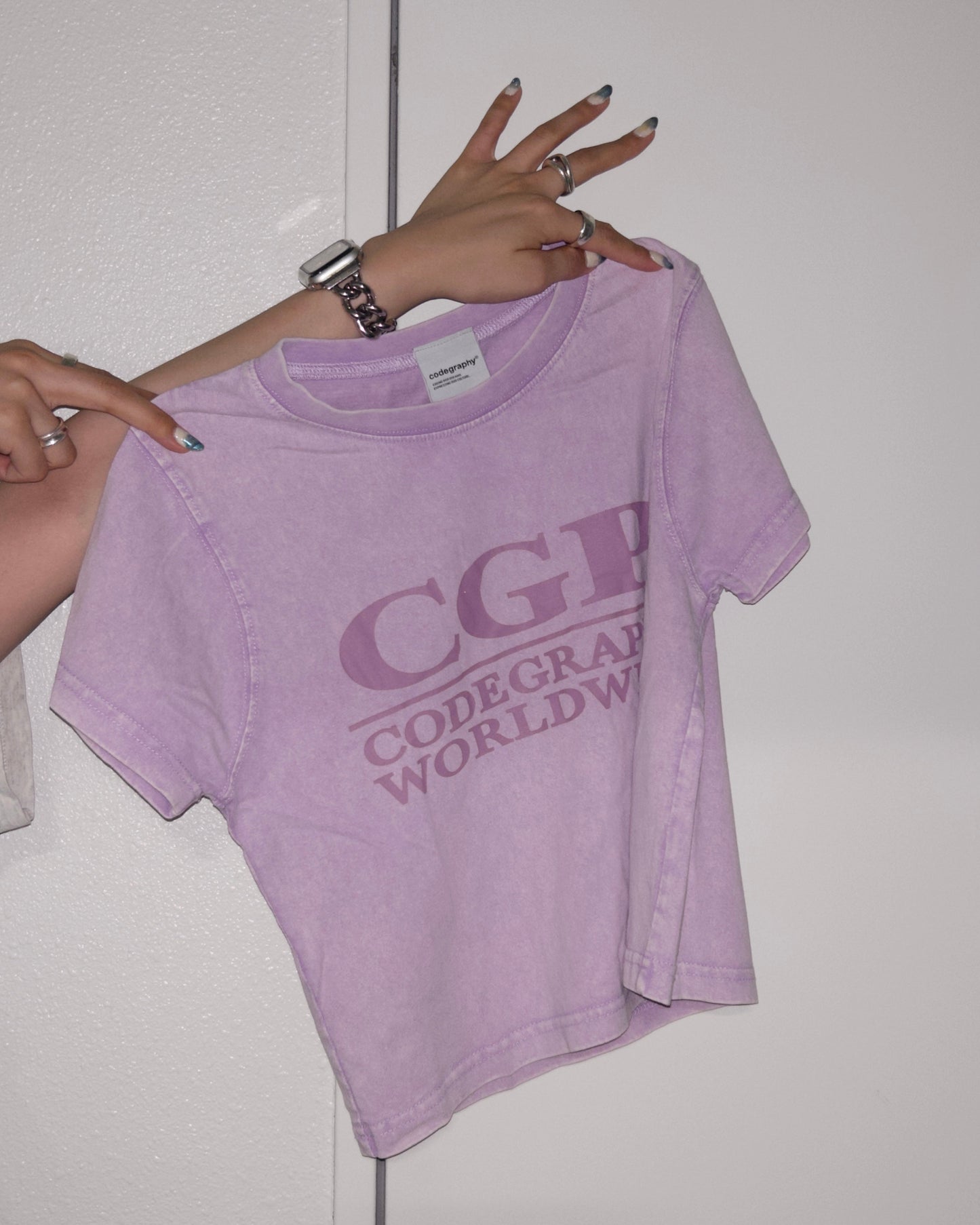 Pigment Square Logo Tee2